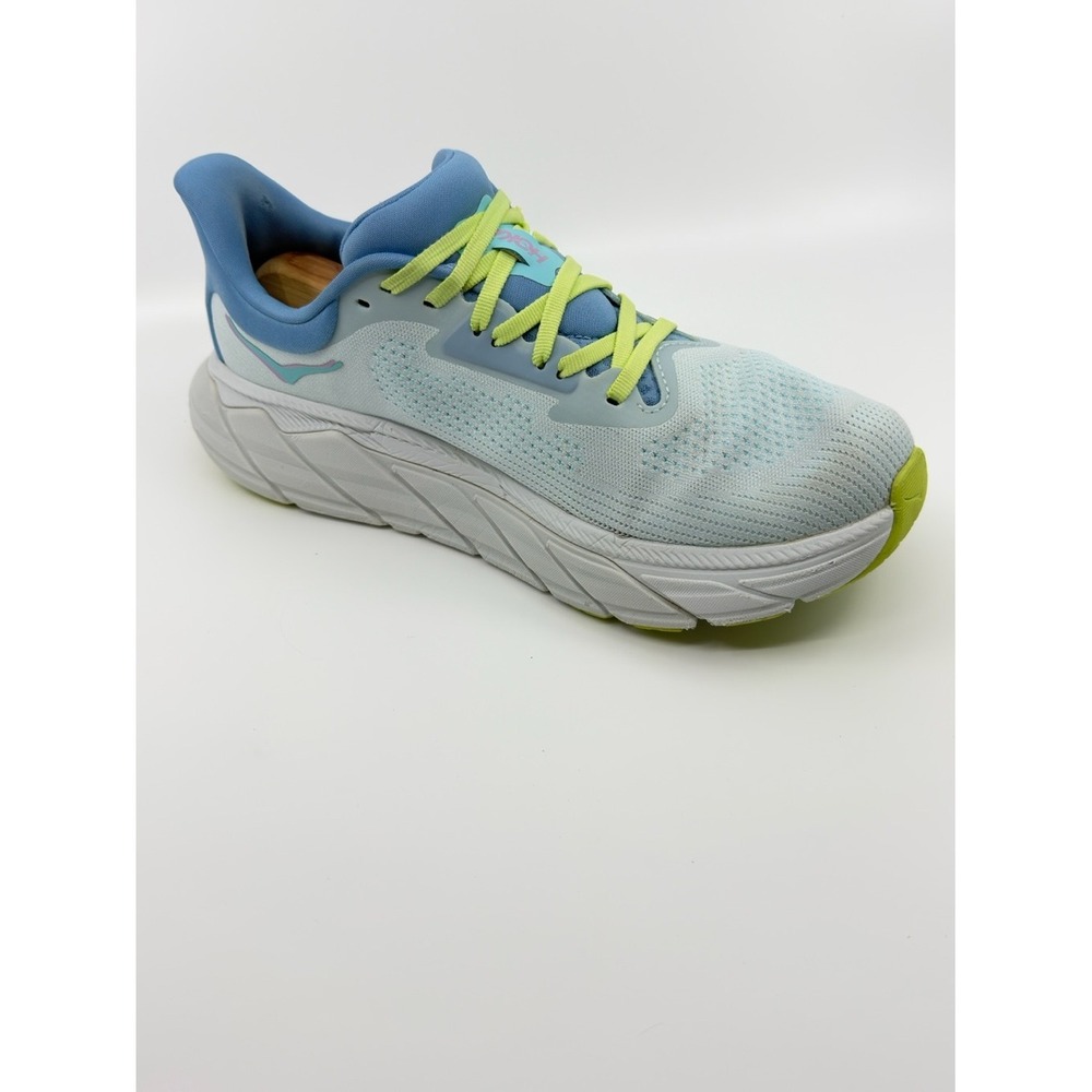 Hoka Arahi 7 Running Shoes Women 10 Blue Illusion Sunlit Ocean Stability Sneaker - Picture 4 of 11